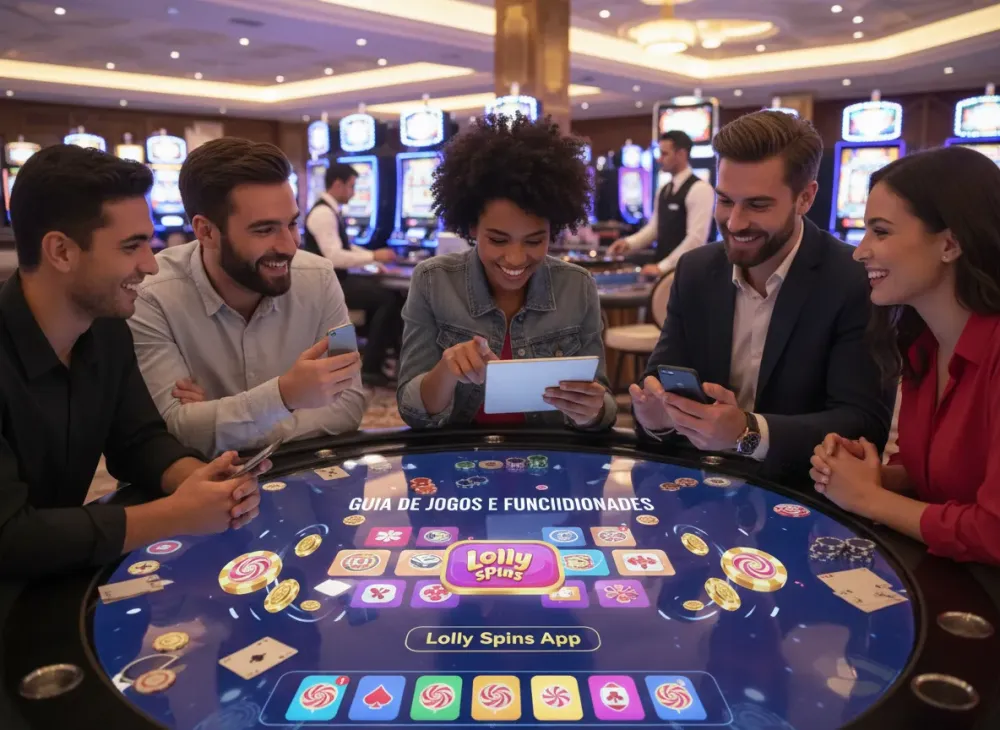 Lolly spins app guia para jogar em casino online